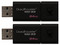 Kit de Unidades Flash USB 3.0 Kingston DataTraveler 100 G3 de 64GB. (Paquete de 2).