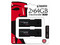 Kit de Unidades Flash USB 3.0 Kingston DataTraveler 100 G3 de 64GB. (Paquete de 2).