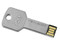 Unidad Flash USB 2.0 Lacie iamaKey de Resistente Diseño Metálico de 8GB
