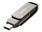 Unidad Flash USB 3.1 Lexar JumpDrive Dual Drive D400 de 64GB, USB-C y USB-A.