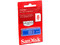 Unidad Flash USB 2.0 SanDisk Cruzer de 8GB. Color Azul