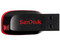 Unidad Flash USB 2.0 SanDisk Cruzer Blade de 16GB.