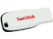 Unidad Flash USB 2.0 SanDisk Cruzer Blade de 8GB, Color Blanca