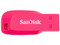 Unidad Flash USB 2.0 SanDisk Cruzer Blade de 16 GB. Color rosa.