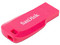 Unidad Flash USB 2.0 SanDisk Cruzer Blade de 16 GB. Color rosa.