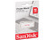 Unidad Flash USB 2.0 SanDisk Cruzer Blade de 16GB, Color Blanca.