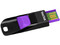 Unidad Flash USB 2.0 SanDisk Cruzer Edge de 8GB. Color Morado