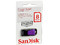 Unidad Flash USB 2.0 SanDisk Cruzer Edge de 8GB. Color Morado