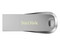 Unidad Flash USB 3.1 SanDisk Ultra Luxe de 128GB, Color Plata.