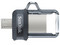 Unidad Flash USB 3.0/microUSB Sandisk DUAL M3.0 OTG de 32 GB.
