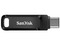 Unidad Flash USB 3.1 SanDisk Ultra Dual Drive Go de 128 GB.
