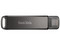 Unidad Flash USB-C/Lightning SanDisk iXpand de 64 GB.