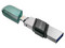 Unidad Flash USB 3.1 / Lightning SanDisk SDIX90N de 256 GB, Color Plateado.