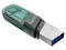Unidad Flash USB 3.1 / Lightning SanDisk SDIX90N de 256 GB, Color Plateado.