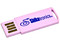 Unidad de almacenamiento Portátil ShikaSTICK class colors de 4GB, USB 2.0. Color Rosa