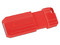 Unidad Flash USB 2.0 Verbatim PinStripe 70059 de 64GB, 2 Piezas. Color Azul y Rojo.