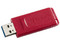 Unidad Flash USB Verbatim Store 'n' Go 8GB, USB 2.0, Conector Retráctil. Color Rojo.