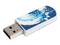 Unidad Flash USB 2.0 Verbatim Mini Store 'n' Go Graffiti Edition de 8 GB.