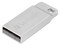 Unidad Flash USB 2.0 Verbatim Metal Executive de 32GB. Color Plata.