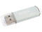 Unidad Flash USB 2.0 Verico Wanderer de 8GB. Color Plata