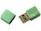 Unidad Flash USB 2.0 Verico Cube  de 4GB. Color Verde