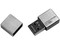 Unidad Flash USB 2.0 Verico Cube de 4GB. Color Plata