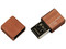 Unidad Flash USB 2.0 Verico Cube de 8GB. Color Café