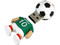Unidad Flash USB 2.0 Verico Football México de 4GB 