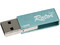Unidad Flash USB 2.0 Verico Rotor Lite de 16GB. Color Celeste