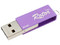 Unidad Flash USB 2.0 Verico Rotor Lite de 8GB. Color Morada
