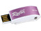 Unidad Flash USB 2.0 Verico Clip Rotor de 8GB. Color Morado