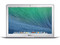 Apple MacBook Air:
Procesador Intel Core i5 (hasta 2.7 GHz) 4ta Generación,
Memoria de 4 GB DDR3, SSD 256 GB,
Pantalla LED de 13.3