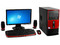 Computadora GHIA 992,
Procesador Intel Pentium Dual Core E5700 (3.0 GHz),
Memoria de 2GB DDR3,
D.D. de 320GB, DVD±R/RW,
Red, Windows 7 Starter,
Monitor 18.5