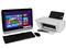 Computadora HP 19-2205la All-in-One,
Procesador AMD E1-6010 (1.35 GHz),
Memoria 8 GB DDR3L, D.D. de 1TB,
DVD±R/RW DL, Video RADEON R2,
Windows 8.1, Pantalla LED de 19.45