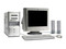Computadora HP Pavilion a1200LA,
Procesador Intel Celeron D 336 (2.8 GHz),
Memoria 256MB PC3200 DDR 2,
D.D. de 80 GB, Unidad DVD±RW (16X),
Monitor de 17