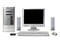 Computadora HP Pavilion w5120LA,
Procesador Intel Pentium 4 516,
Memoria de 512MB PC3200/400Mhz DDR2,
D.D. de 200 GB, Unidad DVD±RW,
Monitor de 17