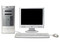 Computadora HP Pavilion w5410la,
Procesador AMD Athlon 64 3400+ de 2.2GHz,
Memoria de 512MB PC3200 DDR a 400MHz,
D.D. de 160GB, Unidad DVD±RW Doble Capa,
Monitor de 15