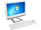 Computadora All in One Lenovo C225:
Procesador Fusion Dual-Core E-450 (1.65 GHz),
Memoria 4GB DDR3, D.D. de 500GB,
Video Radeon HD 6320, SuperMulti DVD±R/RW DL,
Windows 7 Home Basic (64 bits),
Pantalla LED Widescreen 18.5