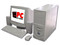 Computadora PC en Línea DD2000 con Floppy,
Procesador AMD XP 2000+,
256Mb en RAM, D.D. 40GB, CD-RW 52x24X52,
Monitor 15pds SVGA, Modem56k, Red 10/100,
Video 3D, Bocinas, Teclado y Mouse.