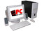 Computadora PC en Línea,
Procesador Intel Celeron a 2.4GHZ,
128Mb en RAM, D.D. 40GB, CD-Rom 56x,
Monitor 17pds SVGA, Modem56k, Red 10/100,
Video 3D, Bocinas, Teclado y Mouse.