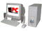 Computadora PC en Línea, AMD Athlon 64 3000+,
Disco Duro de 80GB 7200RPM, Memoria DDR 256MB,
CD-RW 48x12x48, Audio AC'97 Integrado,
Fax/Modem 56k, Red 10/100, Video 3D,
Monitor 17pds SVGA, Bocinas, Teclado y Mouse.