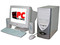 Computadora PC en Línea Pentium IV Prescott,
Procesador Pentium 4 Prescott a 2.8Ghz,
512Mb en RAM, D.D. 80GB, CD-RW 52x32x52x,
Monitor 17pds SVGA, Modem56k, Red 10/100,
Video 3D, Bocinas, Teclado y Mouse.