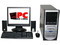 Computadora PC en Línea Pentium IV LCD Color Negra,
Procesador Intel Pentium IV a 3.06Ghz,
256Mb en RAM, D.D. 120GB, Quemador de DVDs,
Monitor LCD 17pds, Modem56k, Red 10/100,
Video 3D, Bocinas, Teclado y Mouse.