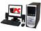 Computadora PC en Línea Pentium IV LCD Color Negra,
Procesador Intel Pentium IV a 3.06Ghz,
256Mb en RAM, D.D. 120GB, Quemador de DVDs,
Monitor LCD 17pds, Modem56k, Red 10/100,
Video 3D, Bocinas, Teclado y Mouse.