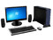 Computadora PC en Línea Slim 7 Azul,
Procesador AMD Sempron 140 a 2.7GHz,
Memoria de 2GB PC2-5300 DDR2,
D.D. de 500GB, Multi DVD±R/RW,
Monitor LCD AOC de 15.6