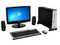 Computadora PC en Línea Slim 7 Plateada,
Procesador AMD Sempron 140 a 2.7GHz,
Memoria de 2GB PC2-5300 DDR2,
D.D. de 500GB, Multi DVD±R/RW,
Monitor LCD Samsung de 15.6