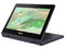 Laptop ASUS Chromebook CR11 Flip: 
Procesador Intel N150 (hasta 3.6 GHz), 
Memoria de 8GB DDR5, 
eMMC de 64GB, 
Pantalla de 11.6