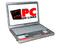 Portátil Compaq Presario V2415LA,
Procesador AMD Mobile Sempron 3000+ (1.8 GHz),
Memoria de 256MB DDR, Pantalla de 14