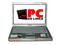 Portátil Compaq Presario V2415LA,
Procesador AMD Mobile Sempron 3000+ (1.8 GHz),
Memoria de 256MB DDR, Pantalla de 14