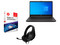Laptop HP 240 G8:
Procesador Intel Core i5 1135G7 (hasta 4.20 GHz),
Memoria de 8GB DDR4,
SSD de 256GB,
Pantalla de 14